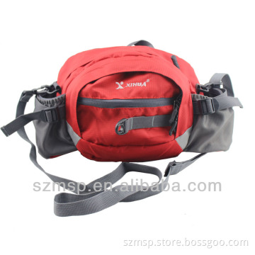 nylon multifunction unisex wait bag,outdoor sports watter bottle holder